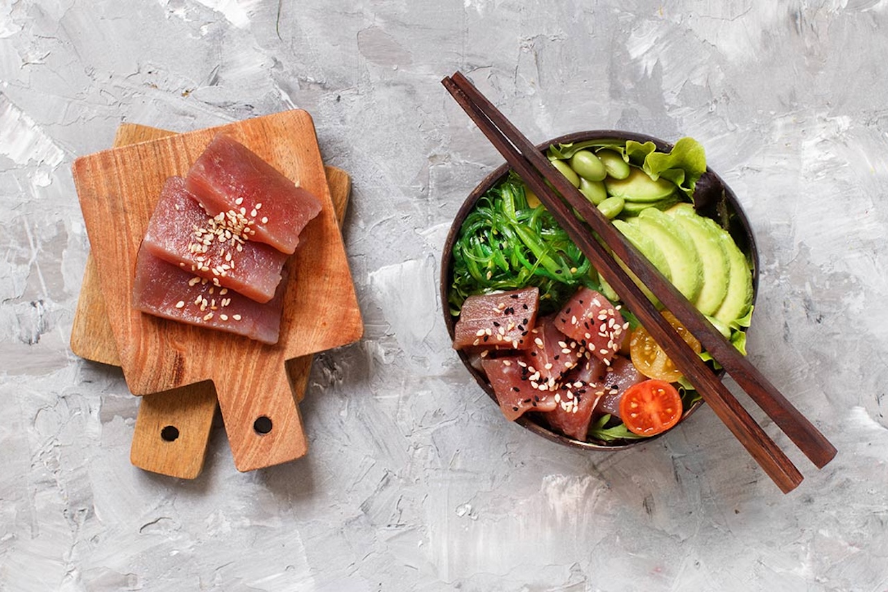 Ahi Tuna Poke Bowl