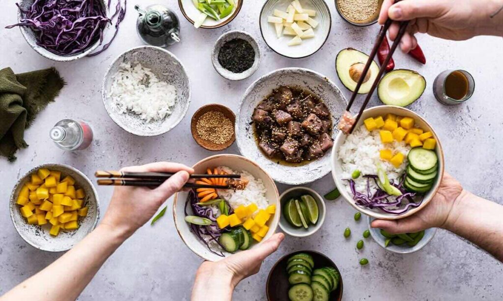 Creative Poke Bowl Toppings